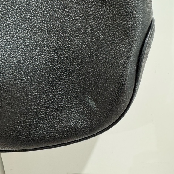 Kate Spade Black Crossbody Bag with Striped Strap - Picture 3 of 11